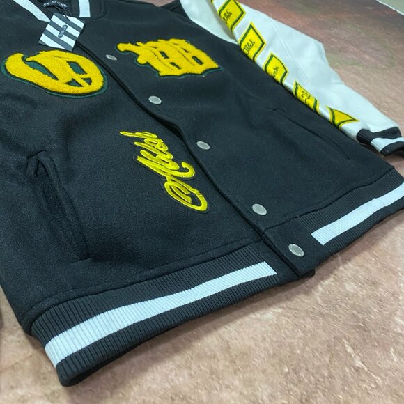 Off-White Black And White Baseball Jacket - Picture 10 of 10